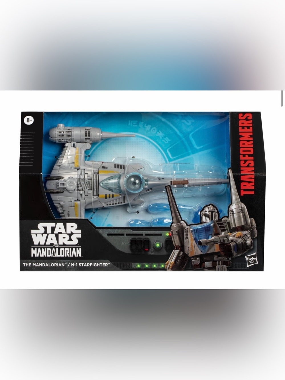 NEW Transformers x Star Wars Mandalorian N-1 Starfighter Hasbro Sealed